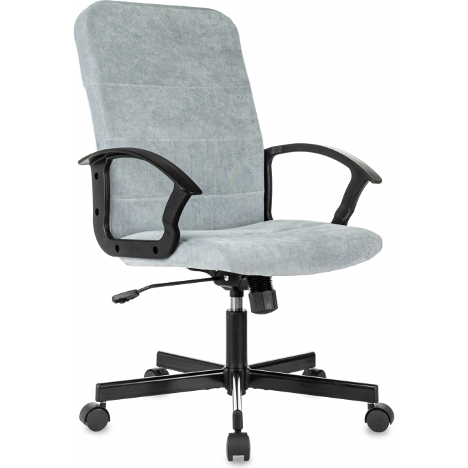 Кресло БЮРОКРАТ TRIEST FABRIC серо-голубой TRIEST FABRIC-LT28