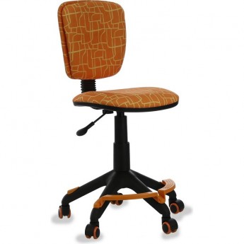 Кресло детское БЮРОКРАТ CH-204-F оранжевое/жираф Кресло детское БЮРОКРАТ CH-204-F оранжевое/жираф