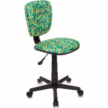 Кресло детское БЮРОКРАТ CH-204NX зеленое/карандаши Кресло детское БЮРОКРАТ CH-204NX зеленое/карандаши