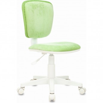 Кресло детское БЮРОКРАТ CH-W204NX Velvet 81 светло-зеленое Кресло детское БЮРОКРАТ CH-W204NX Velvet 81 светло-зеленое