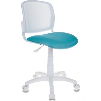 Кресло детское БЮРОКРАТ CH-W296NX белое/бирюзовое Кресло детское БЮРОКРАТ CH-W296NX белое/бирюзовое