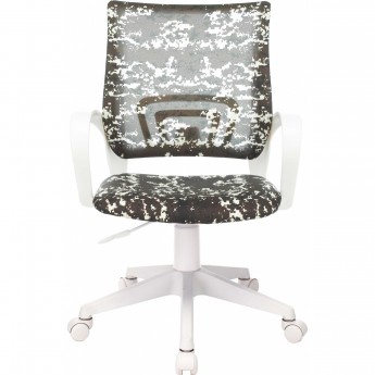 Кресло детское БЮРОКРАТ KD-W4 черно-зеленое/милитари Кресло детское БЮРОКРАТ KD-W4 черно-зеленое/милитари