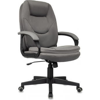 Кресло руководителя БЮРОКРАТ CH-668 темно-серый
