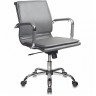 Кресло руководителя БЮРОКРАТ CH-993-Low серое/экокожа Кресло руководителя БЮРОКРАТ CH-993-Low серое/экокожа