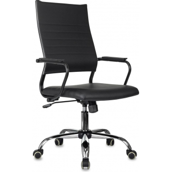 Кресло руководителя БЮРОКРАТ CH BALANCE SL Line черный экокожа