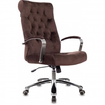 Кресло руководителя БЮРОКРАТ T-9928SL Fabric коричневое Кресло руководителя БЮРОКРАТ T-9928SL Fabric коричневое
