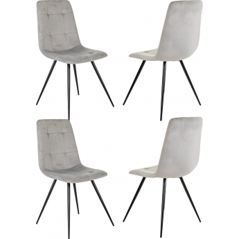 Стул для дома БЮРОКРАТ CH-K1_4 серый