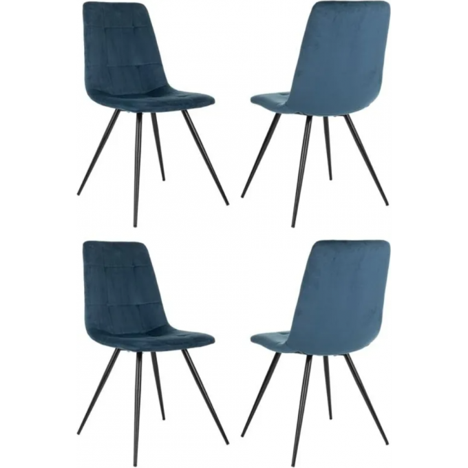 Стул для дома БЮРОКРАТ CH-K1_4 синий CH-K1_1/HL58_4