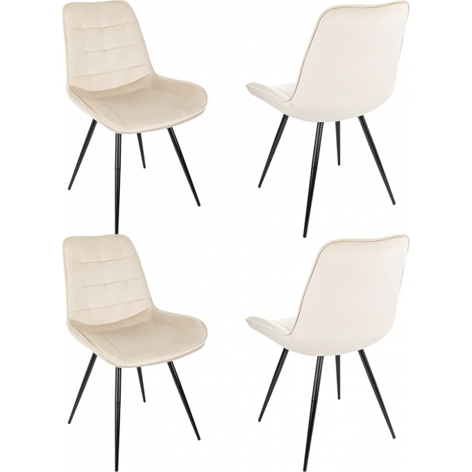 Стул для дома БЮРОКРАТ CH-K2_4 бежевый CH-K2_1/HL07_4