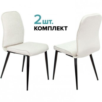 Стул для кухни БЮРОКРАТ KF-3_2 молочный, комплект 2шт Стул для кухни БЮРОКРАТ KF-3_2 молочный, комплект 2шт