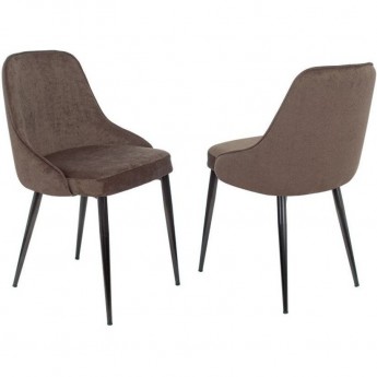 Стул для кухни БЮРОКРАТ KF-5_2 коричневый, комплект 2шт Стул для кухни БЮРОКРАТ KF-5_2 коричневый, комплект 2шт